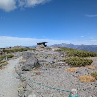 大黒岳山頂。