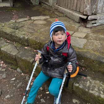 ここで最後の休憩。
チョコのクッキーで最後のパワーを！