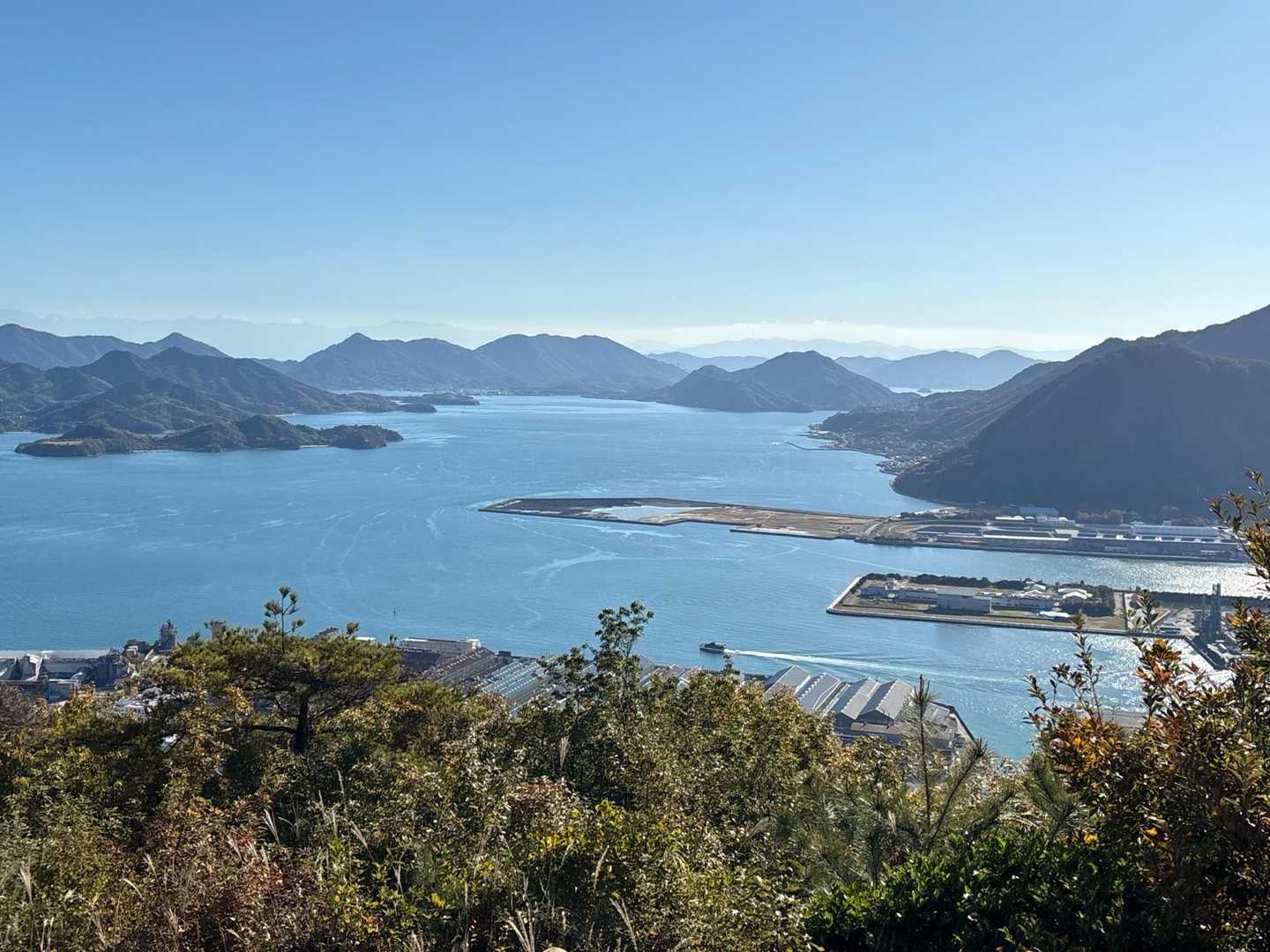 赤石バス停-大師堂-観音寺奥の院-鉢ヶ峰-大平山-米田山- 縦走コースの写真