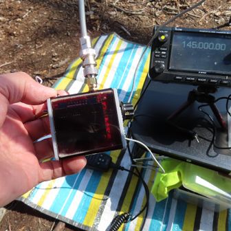 SWR測定します。
バッチリ！