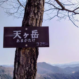 天ヶ岳はハイカーさんで大盛況😄通りすぎます👋