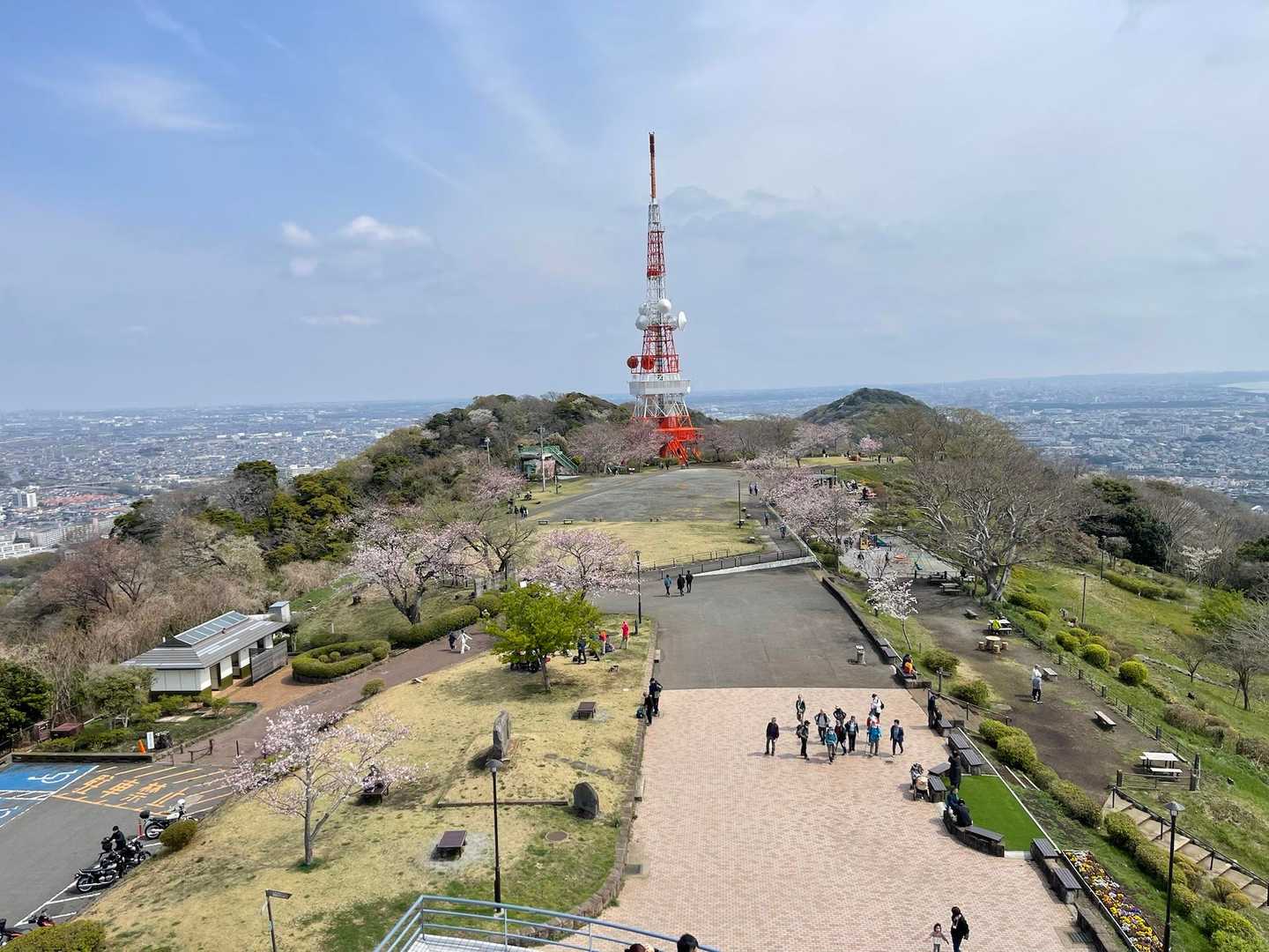 テレビ塔へ登る時間無かった〜