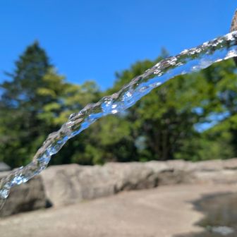 無事下山🏁
暑ぃね🫠
この水場で水浴びさせてもらった💦