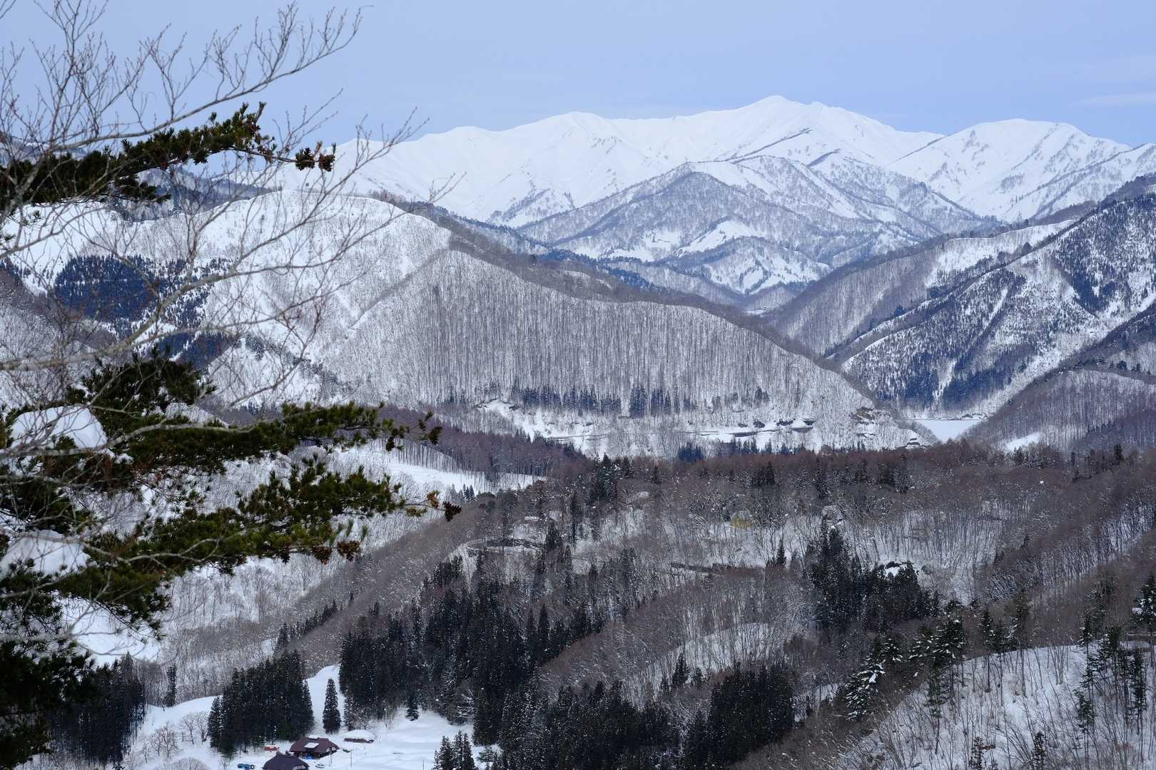巻機山かな。