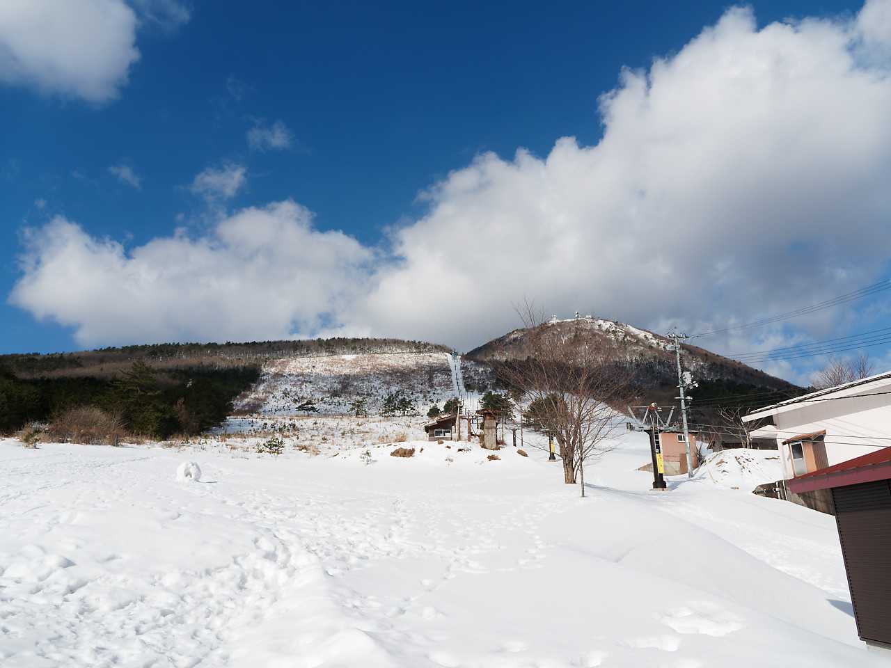 雪があって良かった