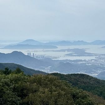 海の中道が見える
