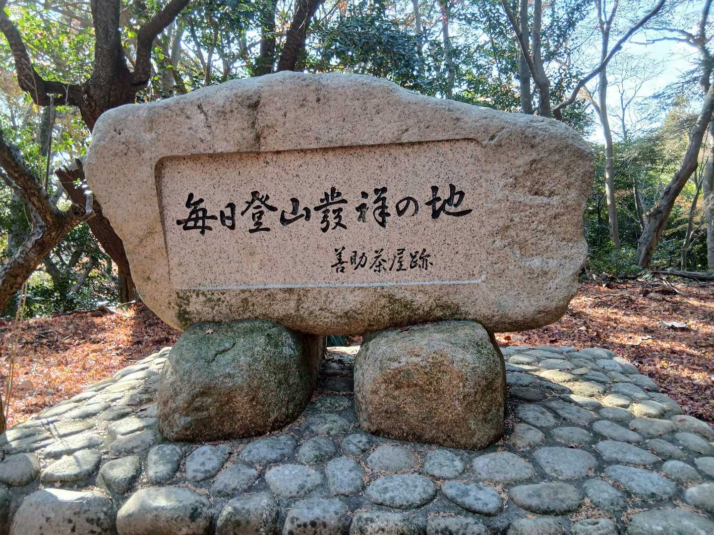 毎日登山発祥の地は再度山だったの？