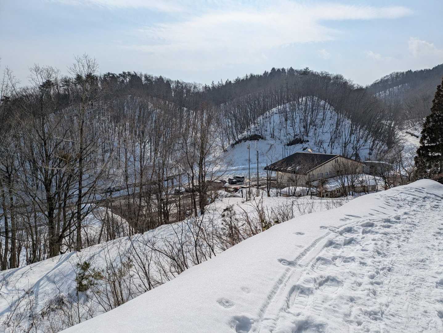 人形峠-大畝山 往復コースの写真