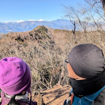 白根三山、鳳凰三山を眺める！
登る？