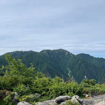 茶臼山より