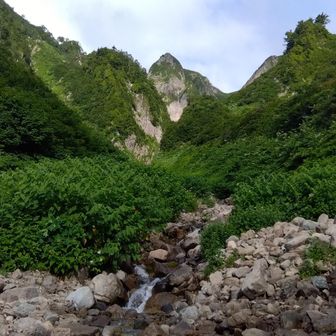 いや〜絶景✨
沢水はキッチリと冷たかった