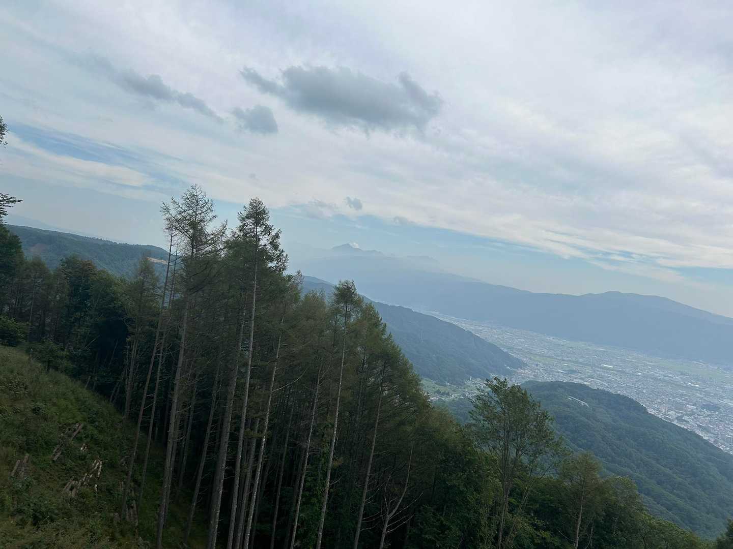 甲斐駒ヶ岳が綺麗に見える！