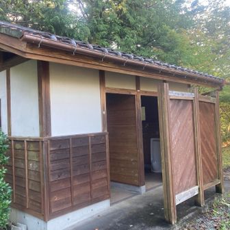 きれいなトイレがあります