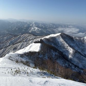 鎌ヶ峰から水後山