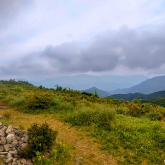 岩桶山山頂の風景‼️♥️