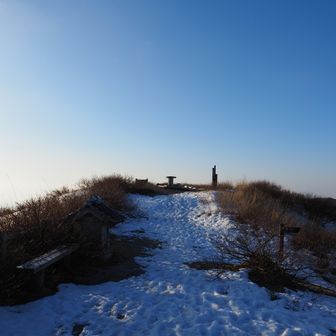 男三瓶山山頂
上空は青空