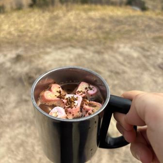 ♡のマシュマロ入りカフェモカ美味しかったです。ありがとうございました😊
