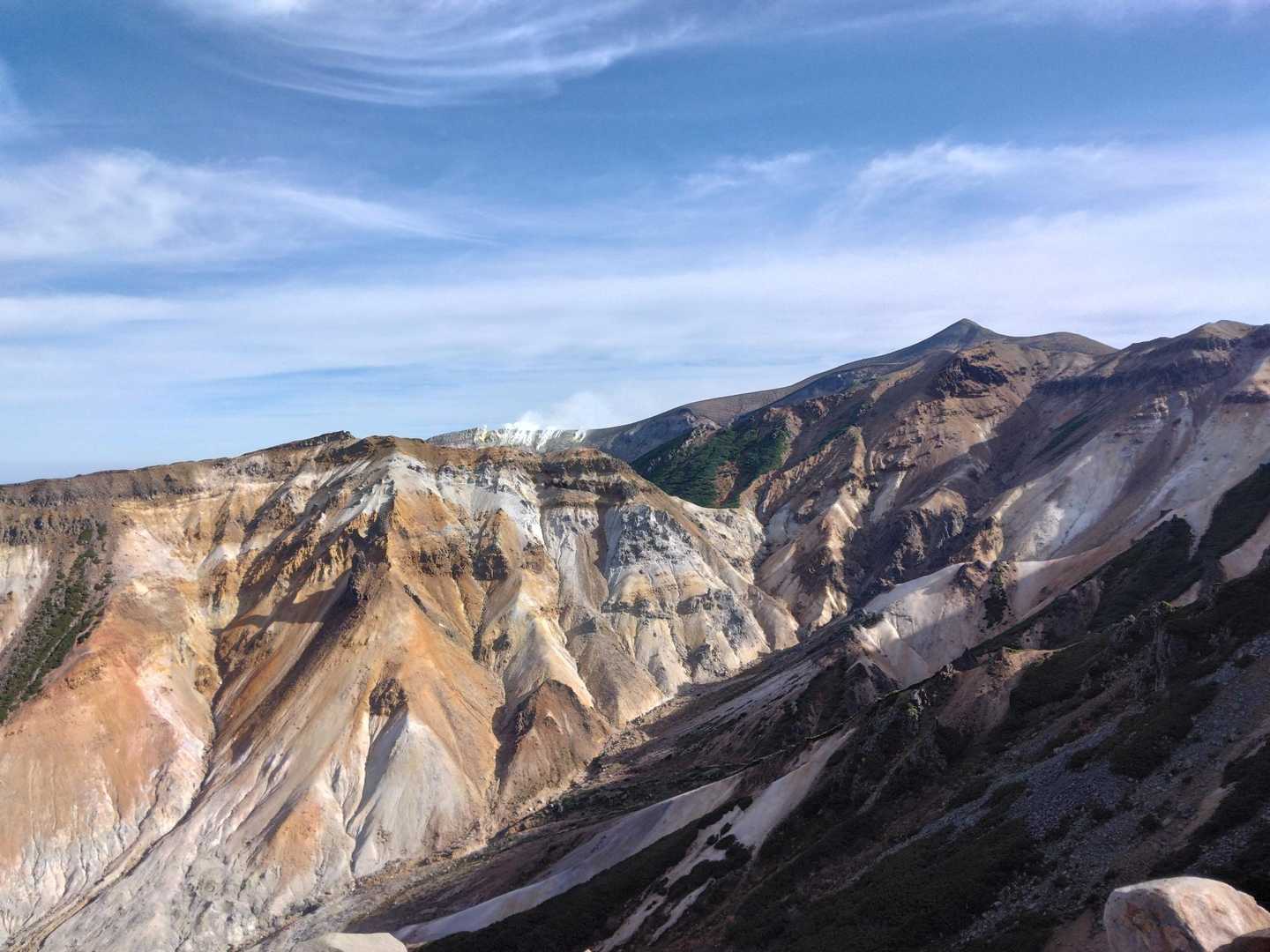 上ホロカメットク山 往復コースの写真
