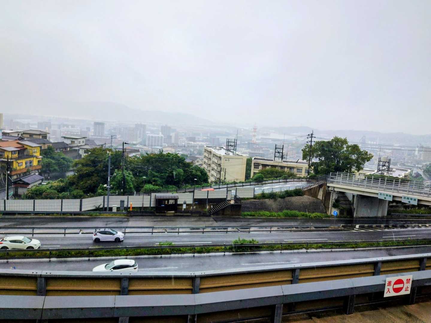 帆柱公園駐車場からの眺めです👀
