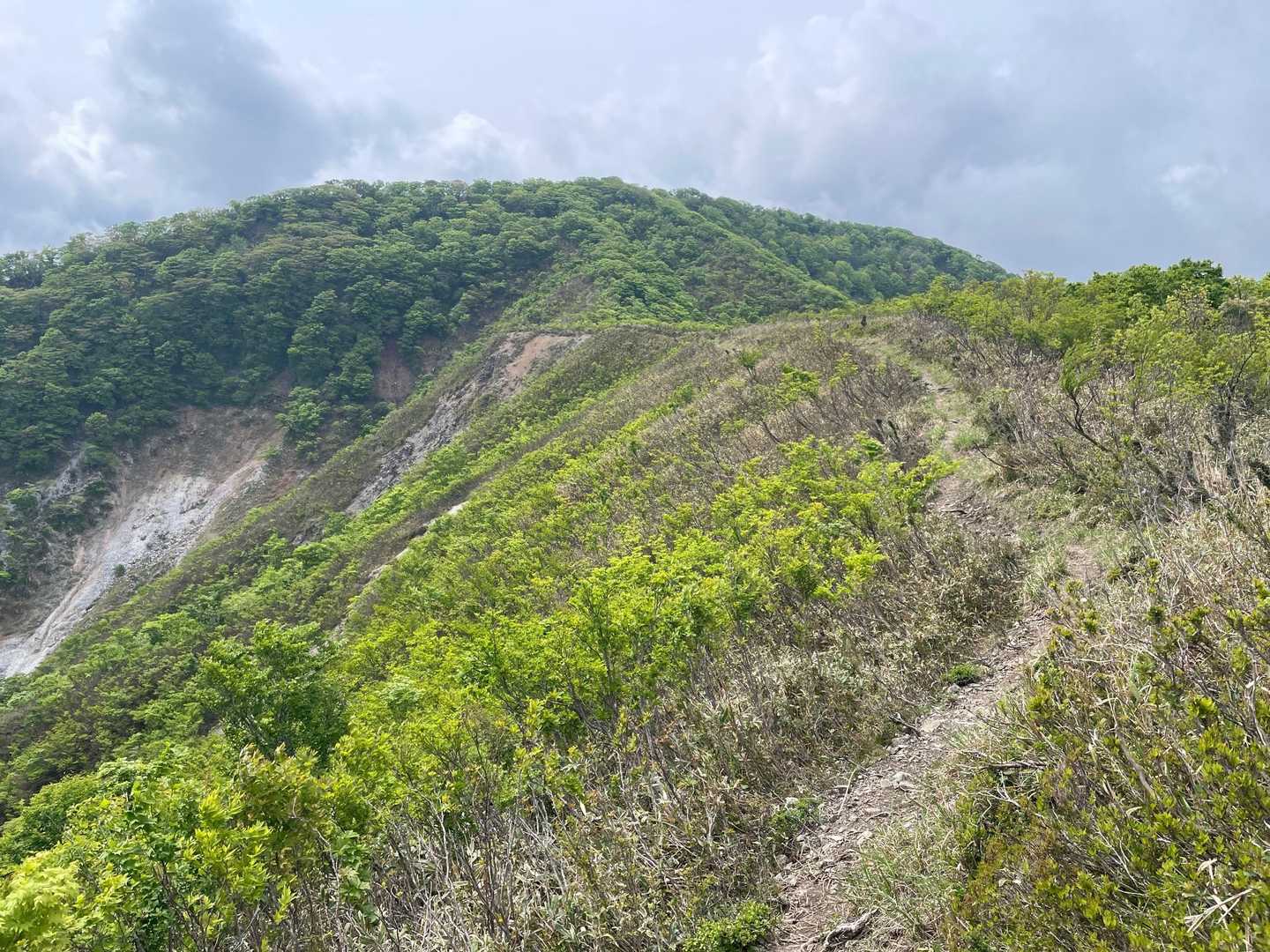 国見峠-国見岳-大禿山-御座峰-静馬ヶ原 縦走コースの写真