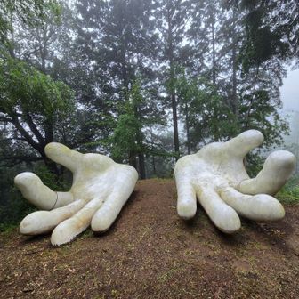 座りたかったけど、☔だから断念😅