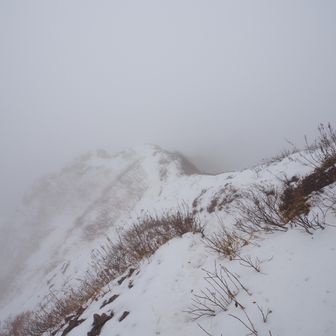 三ノ峰から槍ヶ峰方面