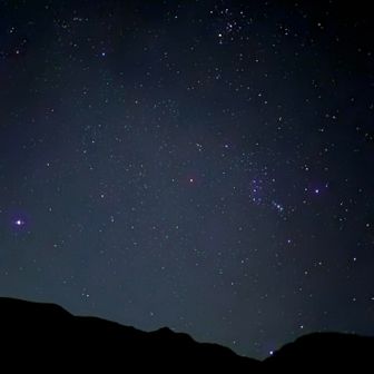 坊ガツルからの星空
