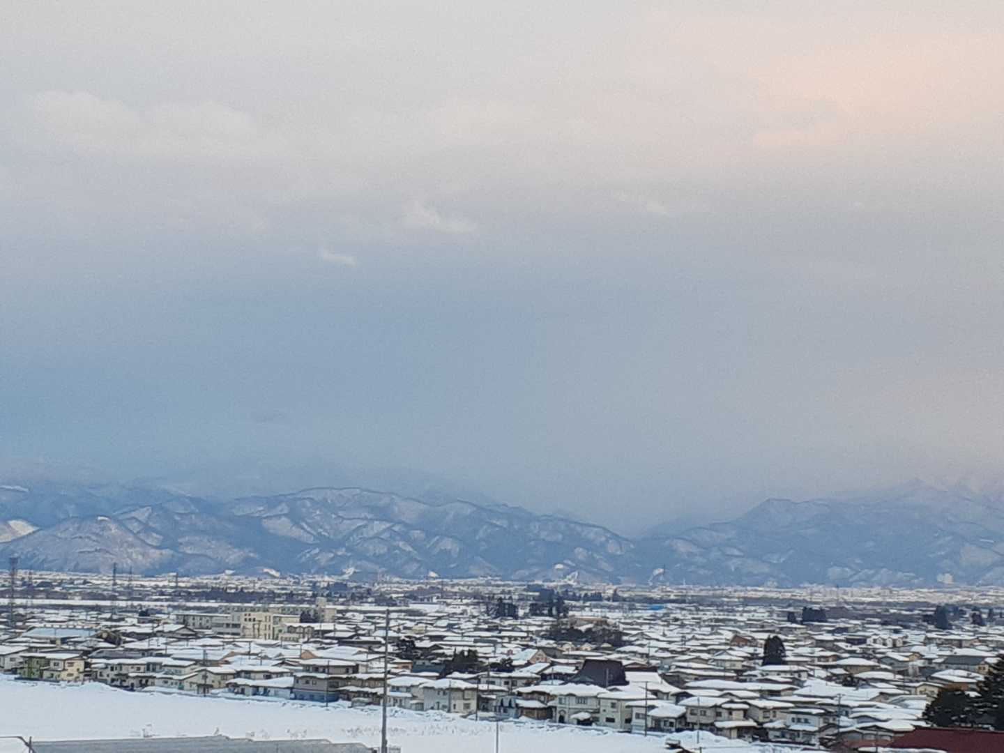 山頂付近からの眺め