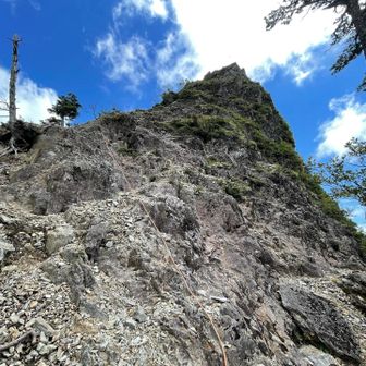 鹿納山、山頂へのルート！