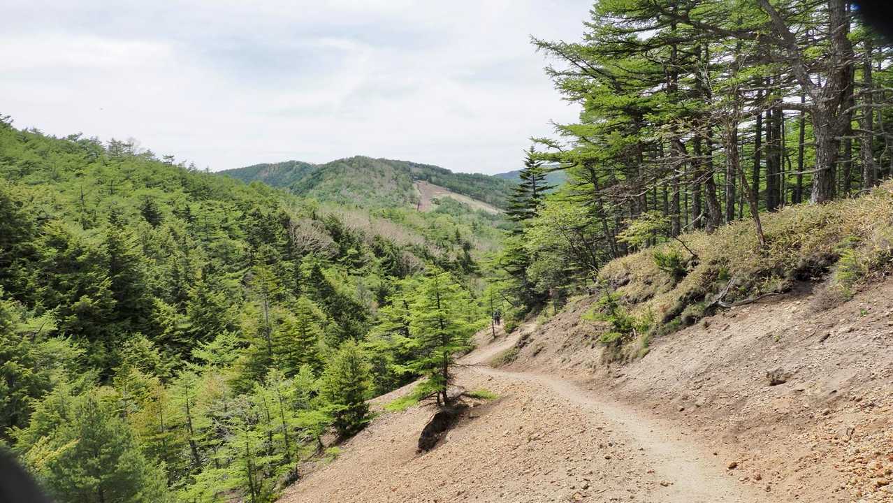 浅間山（黒斑山・蛇骨岳・仙人岳・鋸岳・前掛山）、外輪山周回 の写真 34