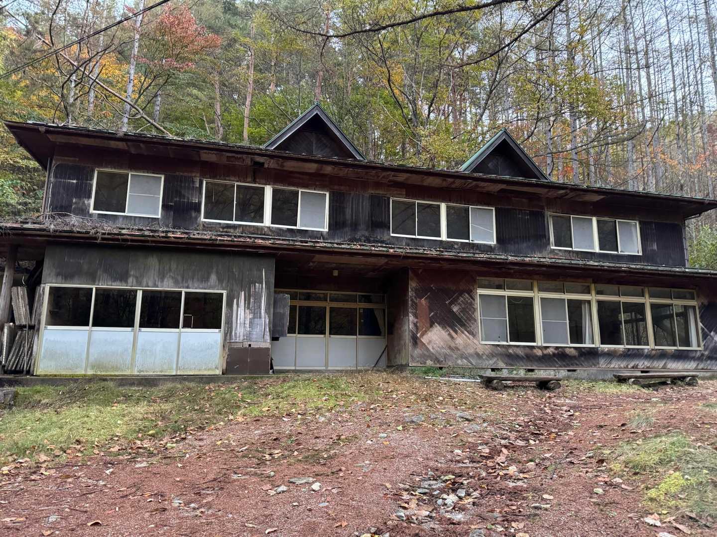 西沢渓谷入口バス停-ゲート-鶏冠山-木賊山 周回コースの写真