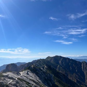 南駒ヶ岳方面もイイねー♪