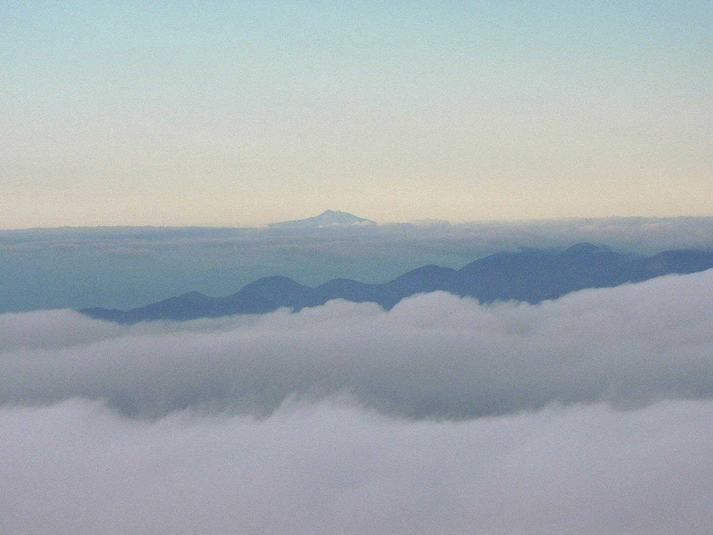 遠くに岩手山も見えた