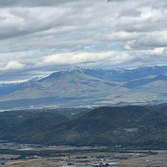 午後の見晴し台。
今日は午前中が絶好でした。