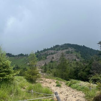 振り返ればこれまでの稜線が