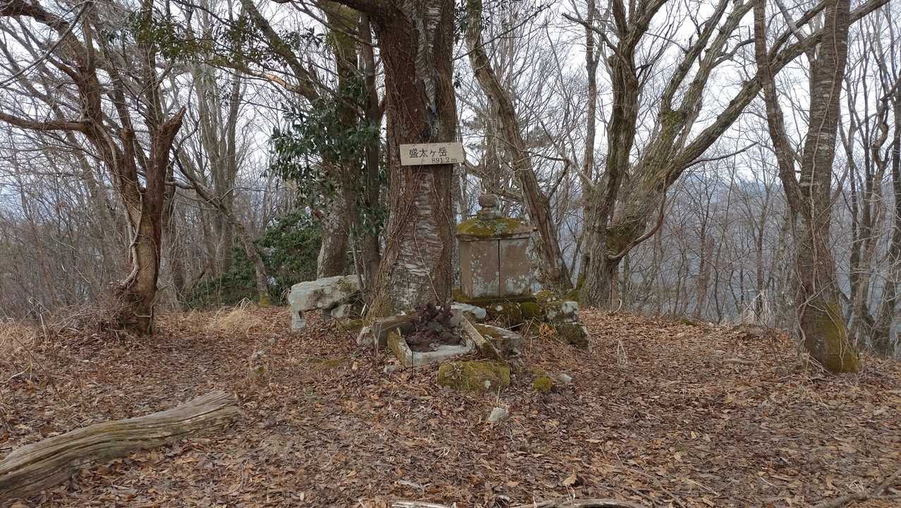山頂到着！