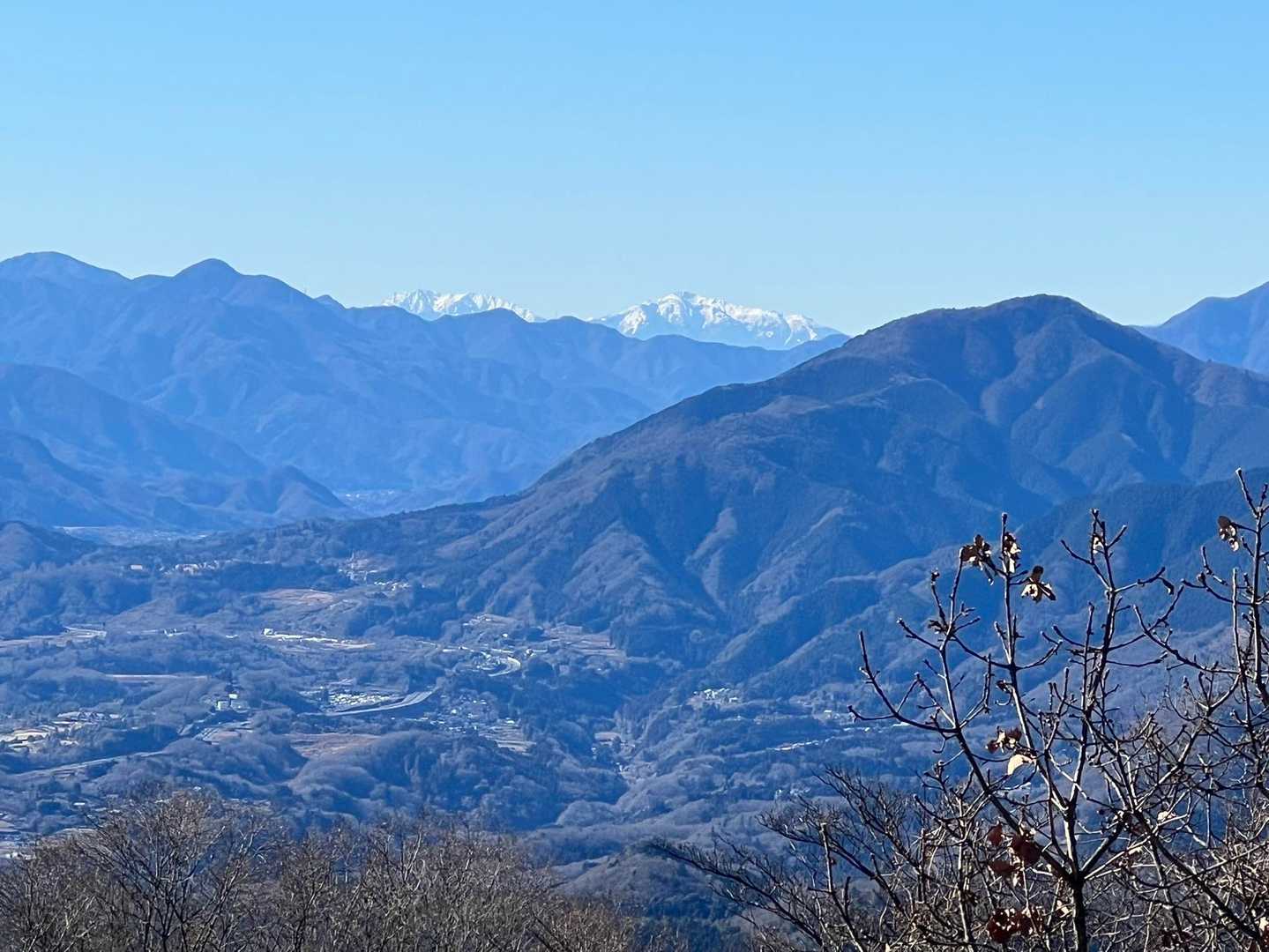 南アルプスまで見えた👀