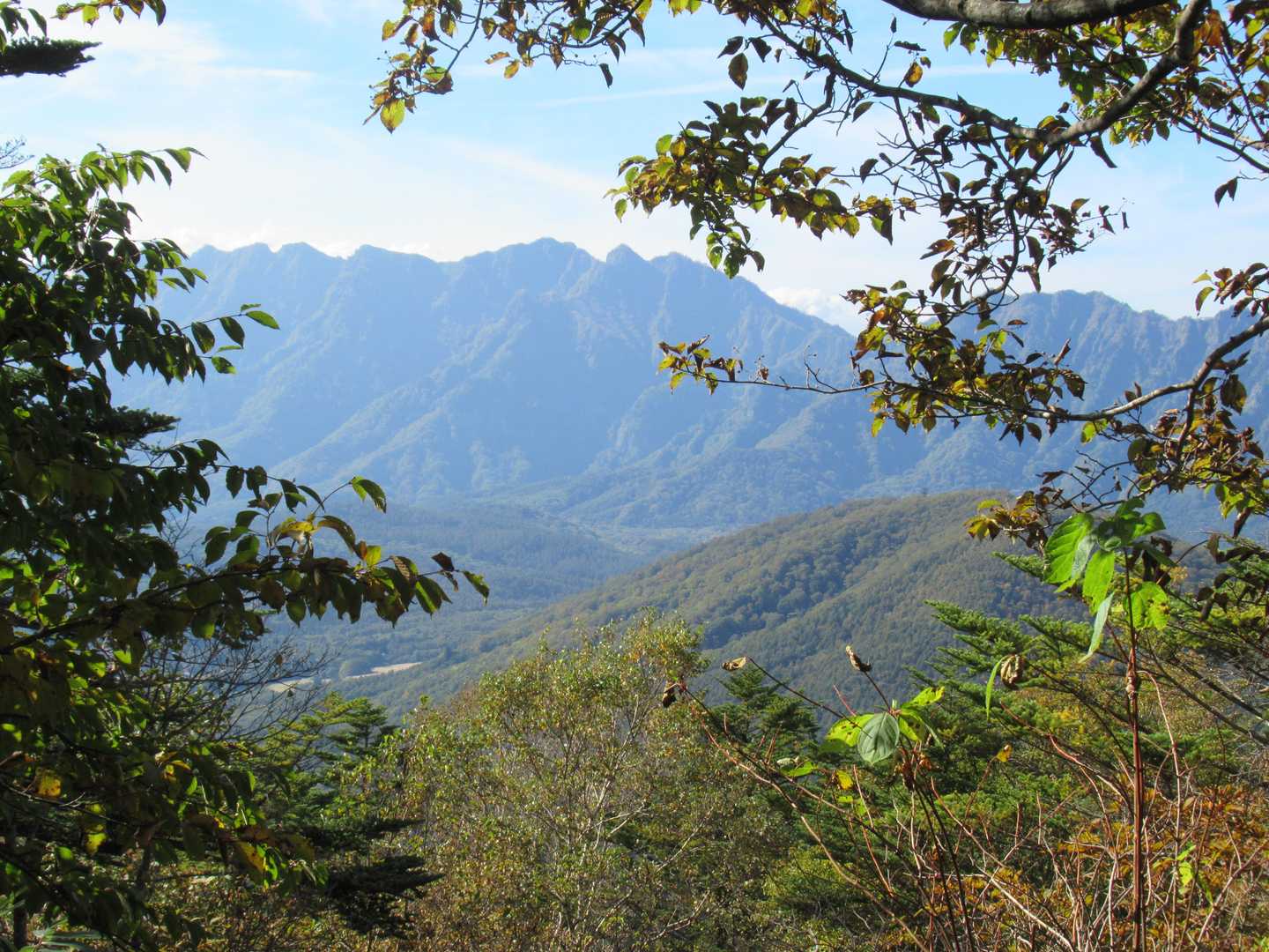飯縄山-瑪瑙山 縦走コースの写真