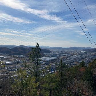 最後らへんに、まあまあの眺望。