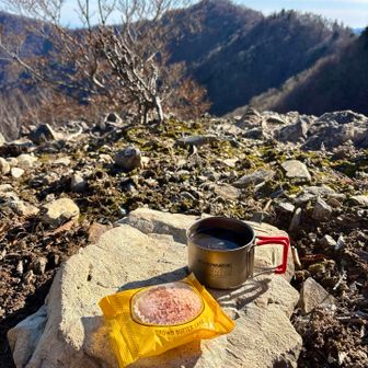 下山前にコーヒーブレイク⭐