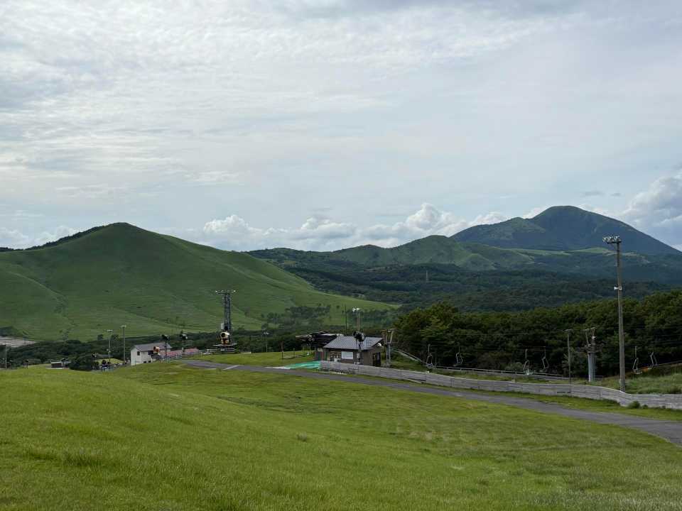九重森林公園スキー場登山口 往復コースの地図・登山ルート・登山口