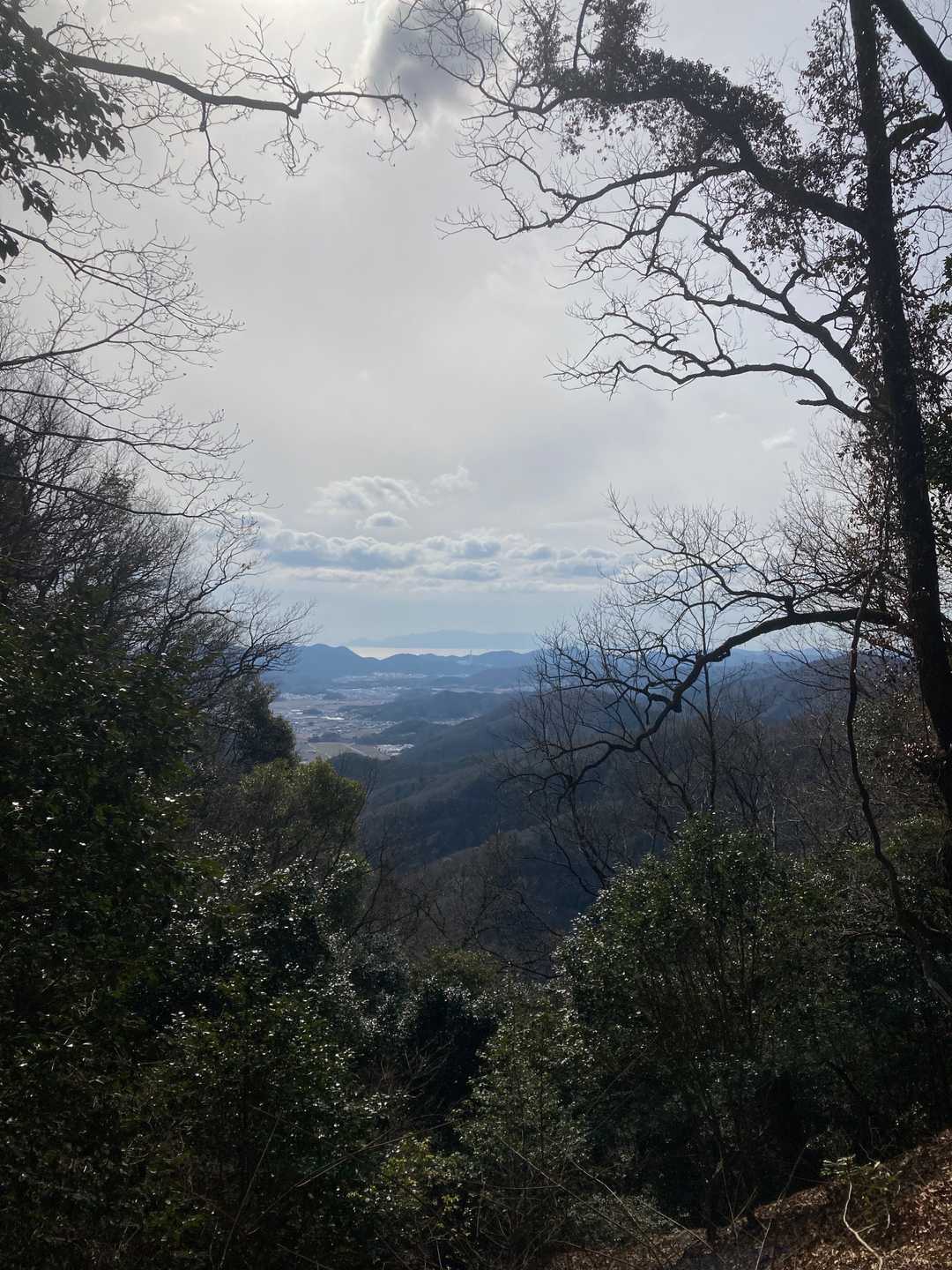 相生湾が見えます。