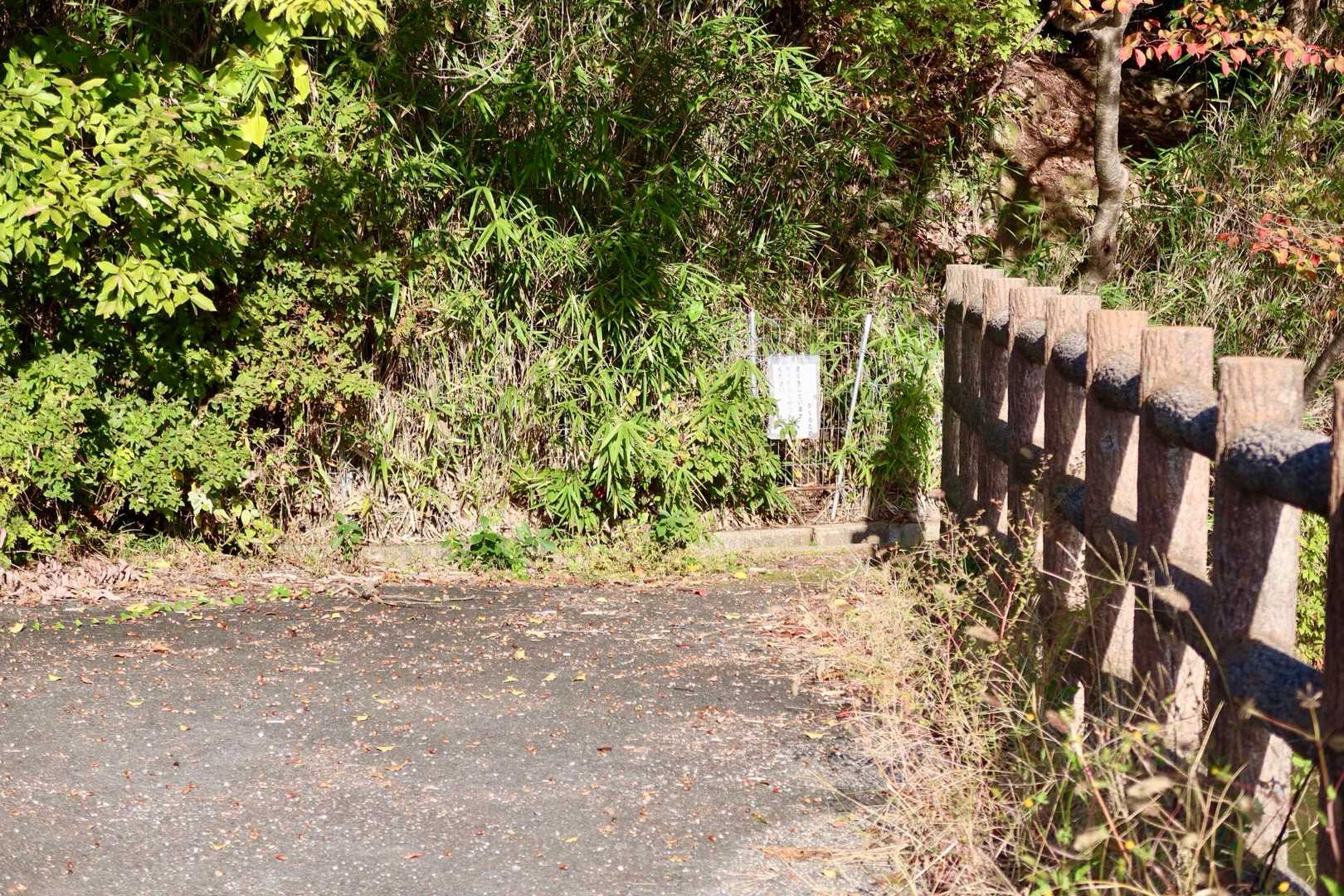 この獣避け扉からエントリー
前回はこれが見つけられなかった💦