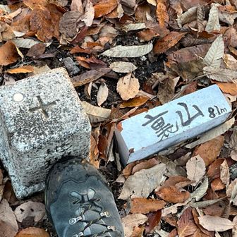 街中のご近所にこんなお山がかるのは、
うらやましいね〜😅