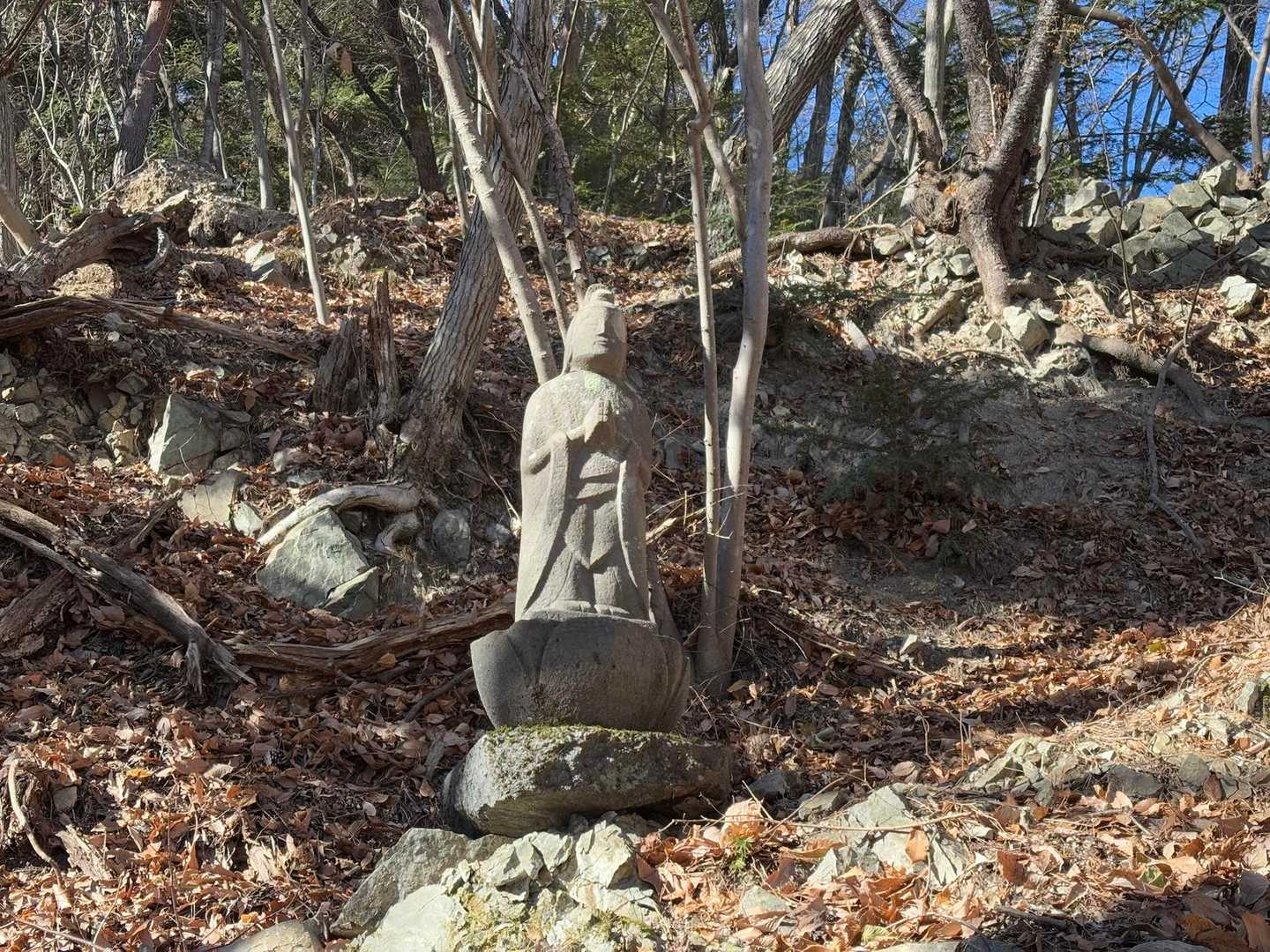 お地蔵さまが見守ってくださいました