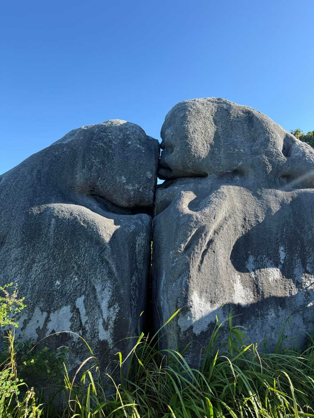 キスしてるように見えるね