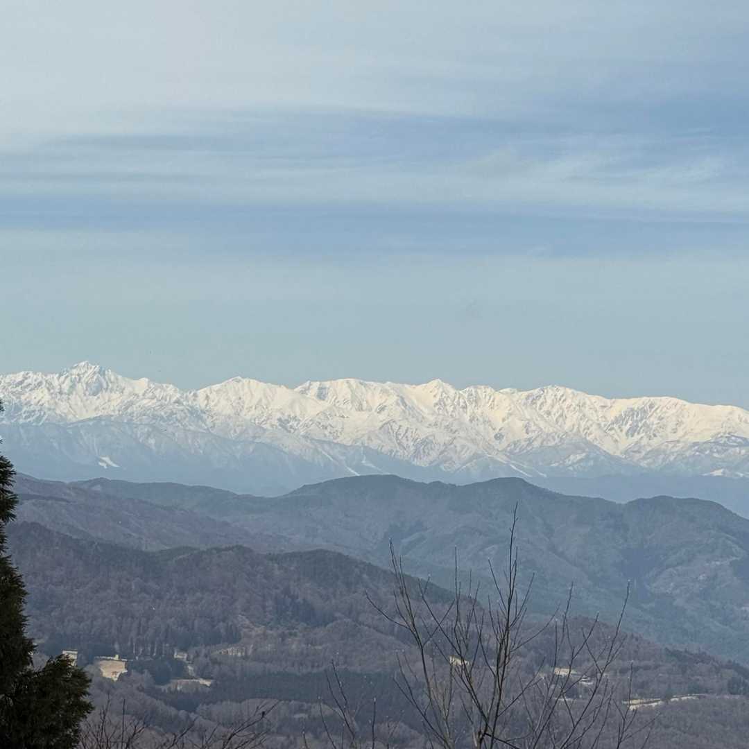 五竜岳〜唐松岳〜白馬岳方面