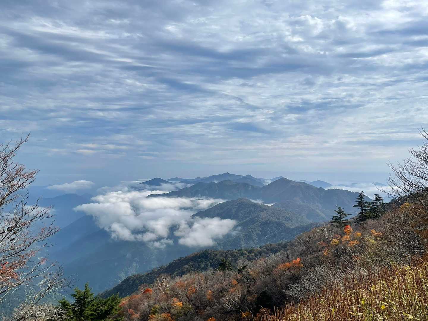 剣山 往復コースの写真