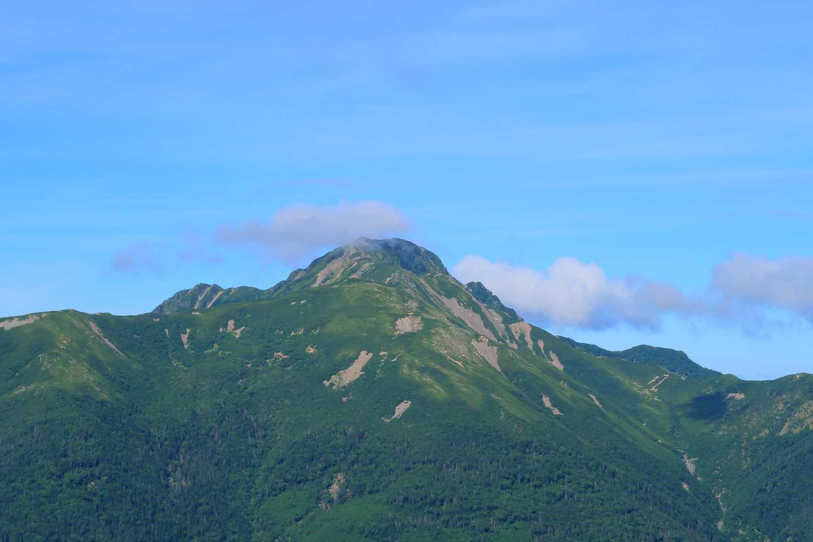 塩見岳ドドーン