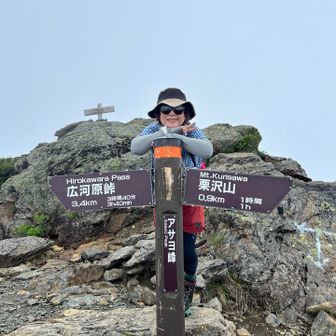 わーい🙌アサヨ峰山頂⛰️